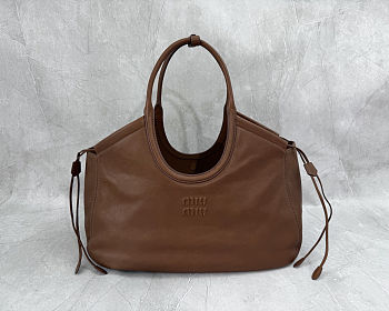 Miu Miu Ivy nappa-leather bag 40X30X15cm
