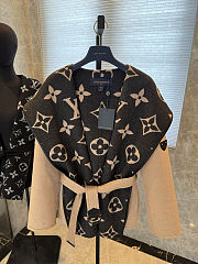 Louis Vuitton Wool Trench Coat Brown - 4