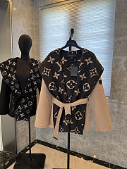 Louis Vuitton Wool Trench Coat Brown - 2