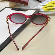  Gucci Horsebit oval-frame sunglasses - 4