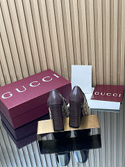 Gucci GG Canvas Horsebit Pumps - 2