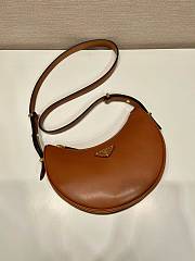 Prada Arqué Small Leather Shoulder Bag 22.5 x 18.5 x 6.5cm - 6