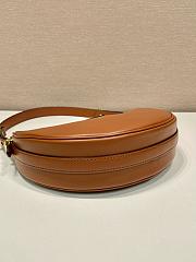 Prada Arqué Small Leather Shoulder Bag 22.5 x 18.5 x 6.5cm - 5
