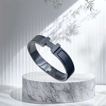 Hermès Clic HH Black Bracelet
