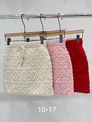 Louis Vuitton Textured Knit Mini Skirt - 1