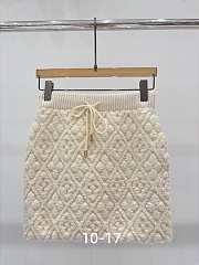 Louis Vuitton Textured Knit Mini Skirt - 4