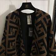 Fendi FF Monogram Poncho - 5
