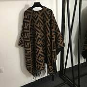 Fendi FF Monogram Poncho - 4