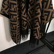 Fendi FF Monogram Poncho - 2
