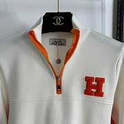 Hermes Women's Quarter Zip Knitted Tracksuit Set - 3
